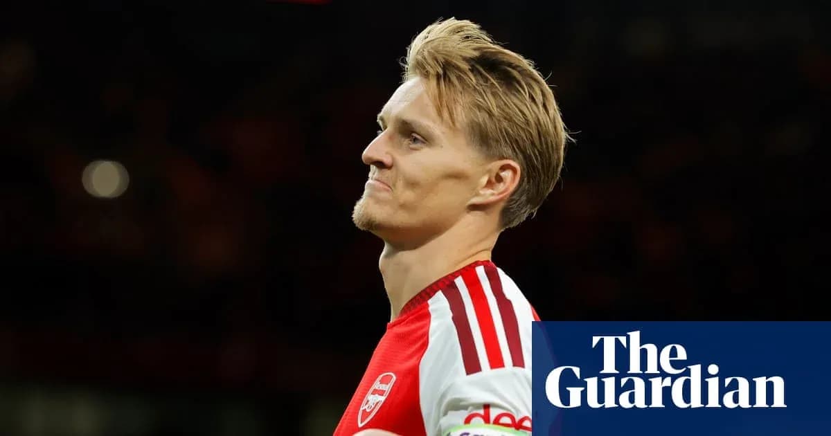 Arsenal player looking away during match