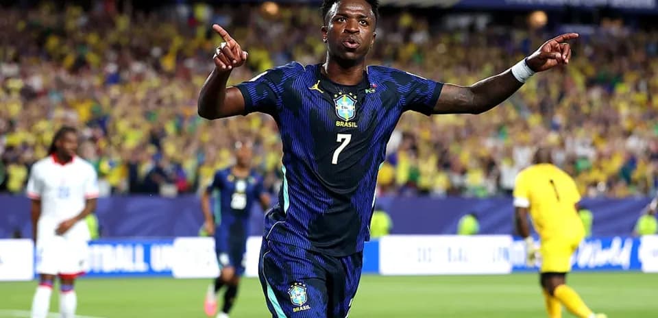 Player celebrating after scoring during match