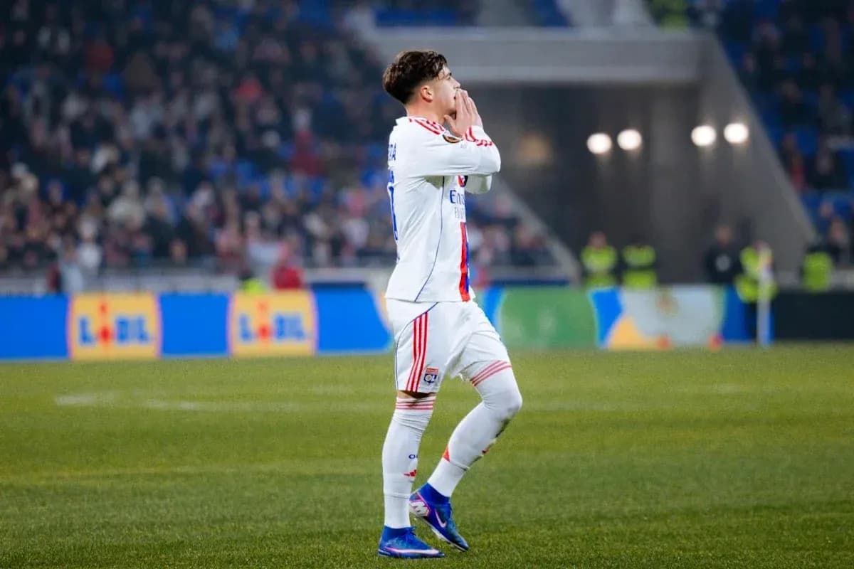 Player celebrating after scoring a goal in match