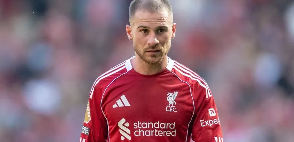 Player in red Liverpool kit during match