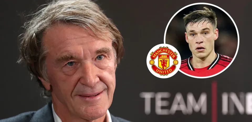 Executive discussing Manchester United player transfer