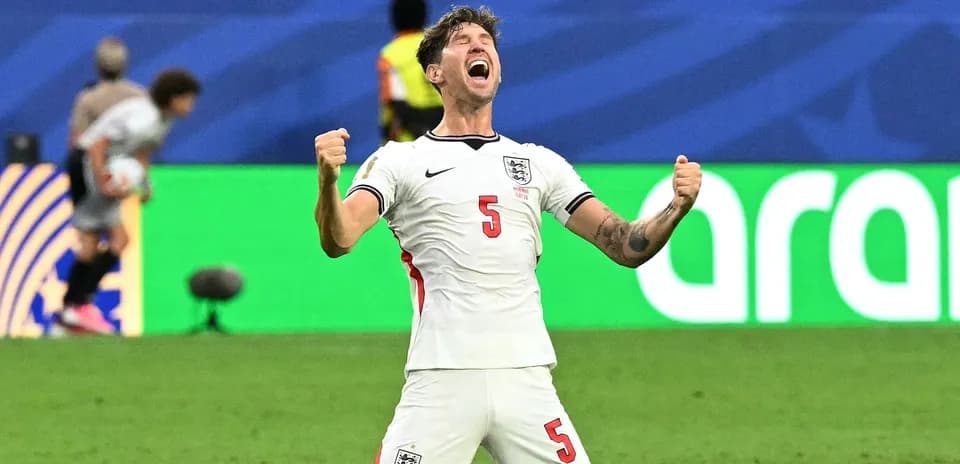 Player celebrating after a match victory