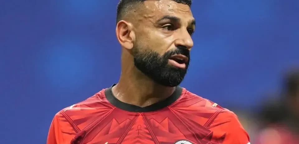 Player wearing Egypt jersey during a match
