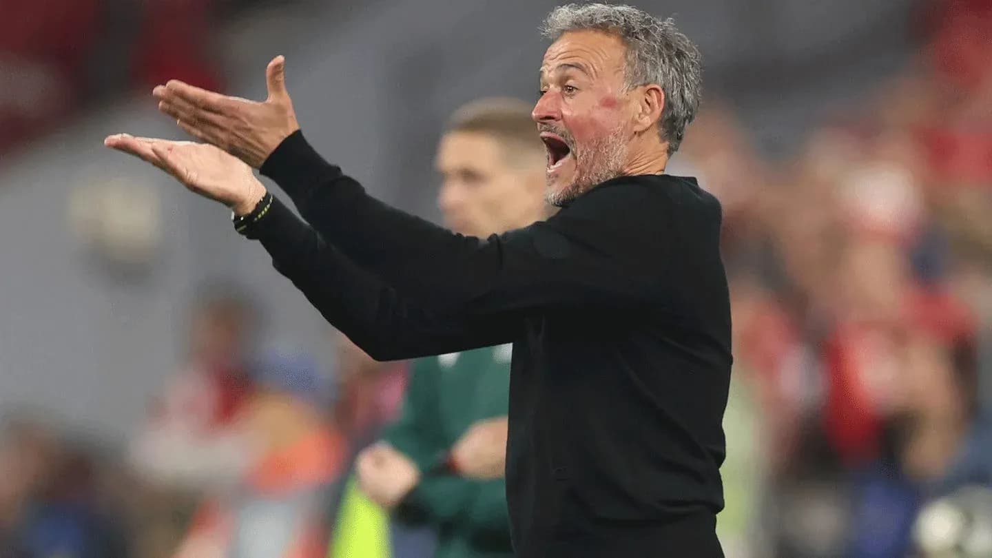 Coach giving instructions during a match