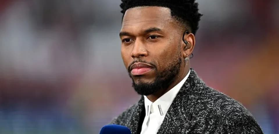 Presenter speaking during UEFA Champions League broadcast