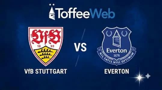 VfB Stuttgart vs Everton match logo