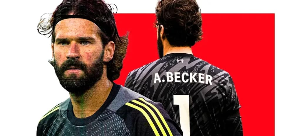 Goalkeeper Alisson Becker in Liverpool kit