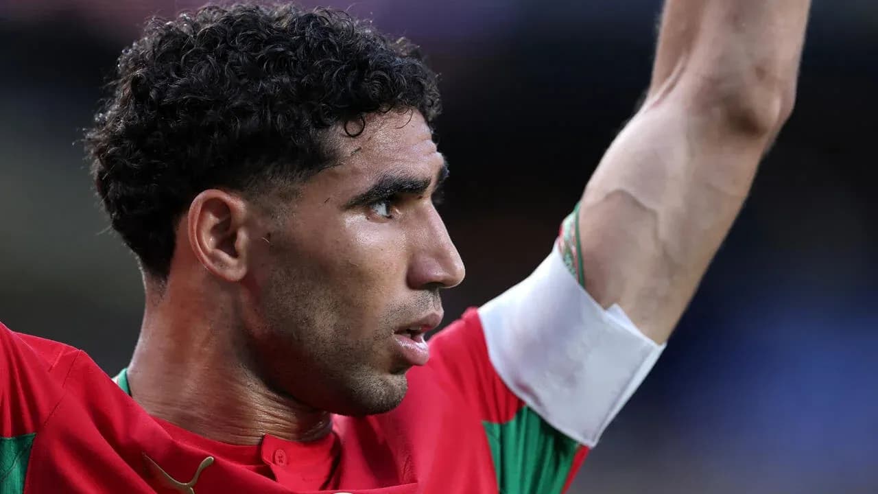 Player celebrating during a football match