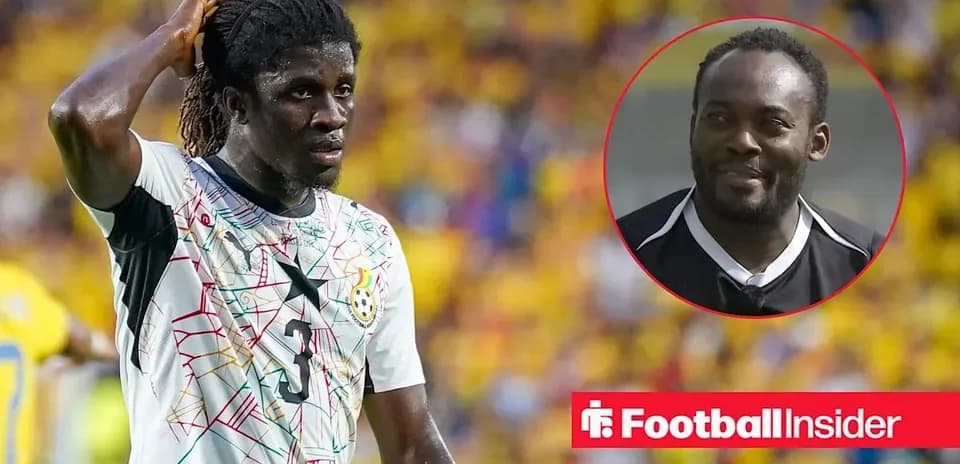 Ghana player looking frustrated during match play