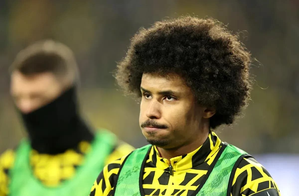 Player in training gear during match preparation