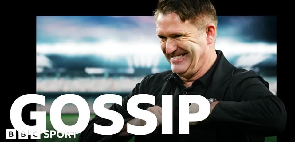 Man smiling in sports stadium background with text