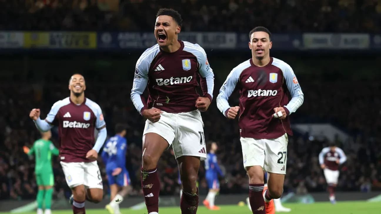 Chelsea Dominates Aston Villa with Tactical Mastery