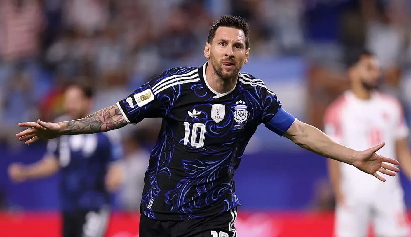 Player celebrating after scoring a goal in match