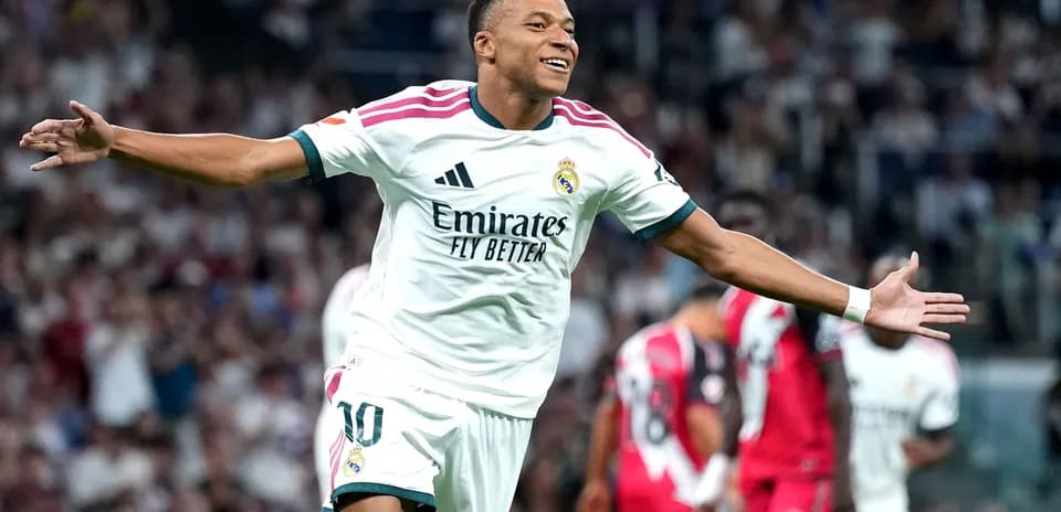 Player celebrating a goal during match