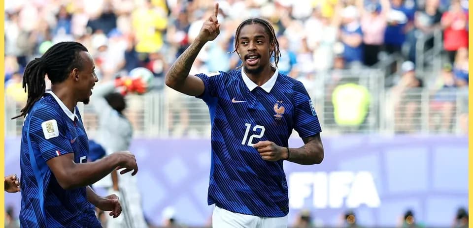 Player celebrating a goal during a match