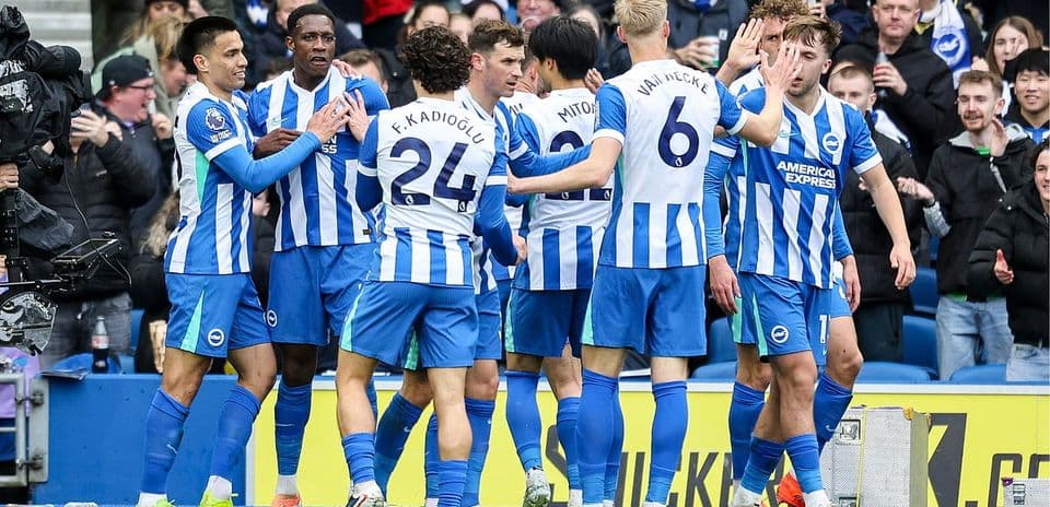 Brighton Dominates Possession and xG Against Forest at Amex Stadium