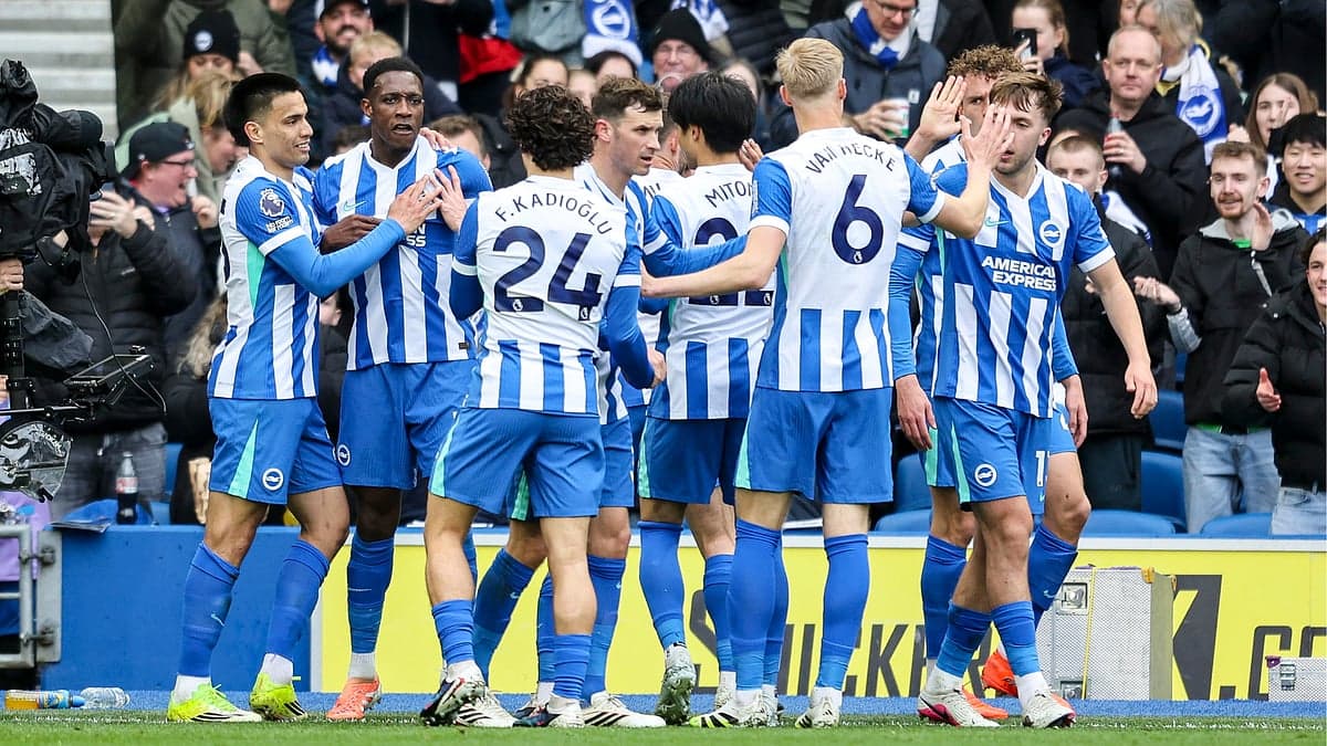 Brighton Dominates Possession and xG Against Forest at Amex Stadium