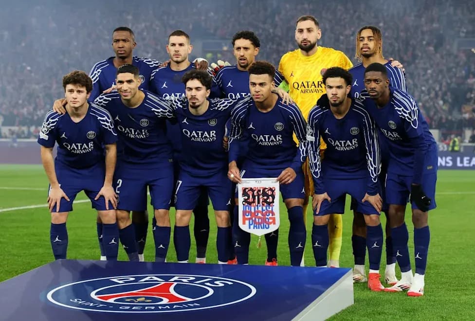 PSG Unveils 24-Man Champions League Squad for Title Defense