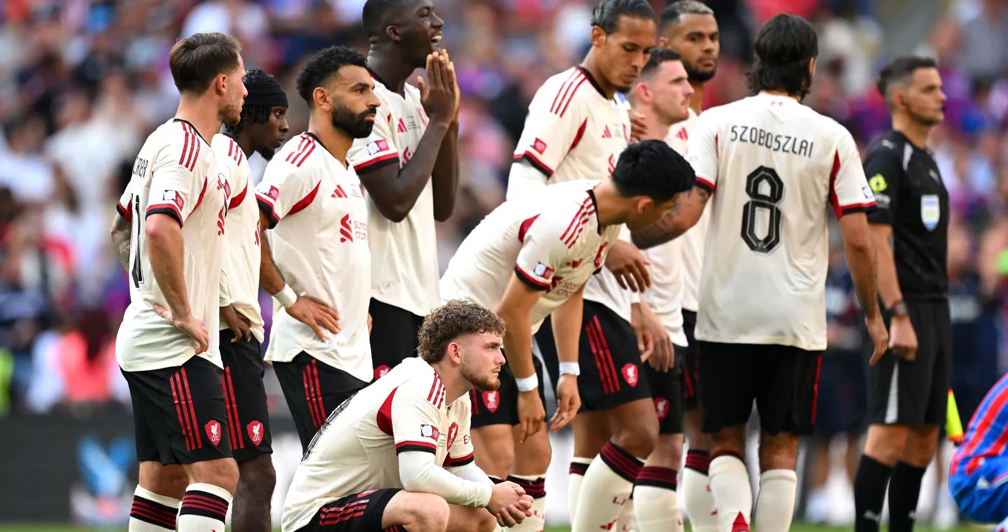 Players in white uniforms during a match moment