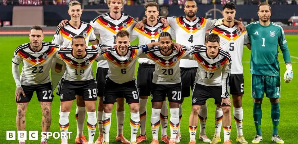 Germany national football team posing for photo