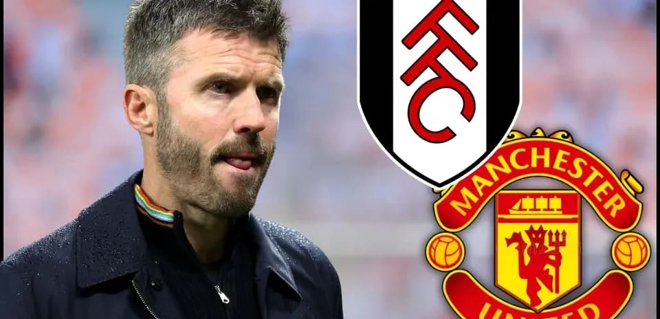 Coach with Fulham and Manchester United logos