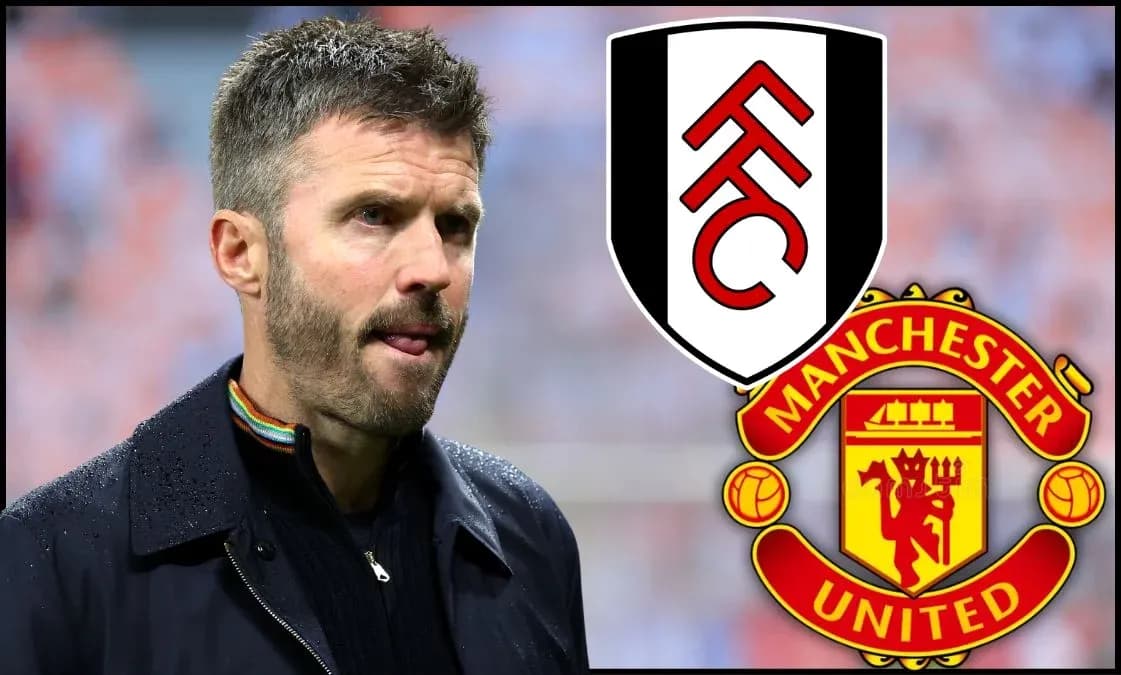 Coach with Fulham and Manchester United logos