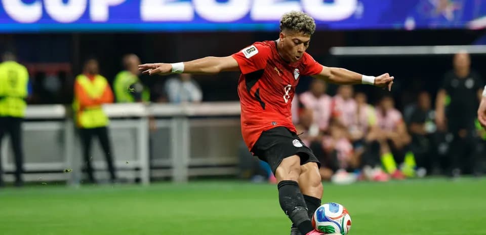 Player kicking ball during 2026 World Cup qualifier