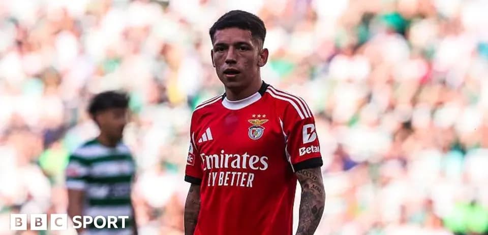 Benfica player on the field during match