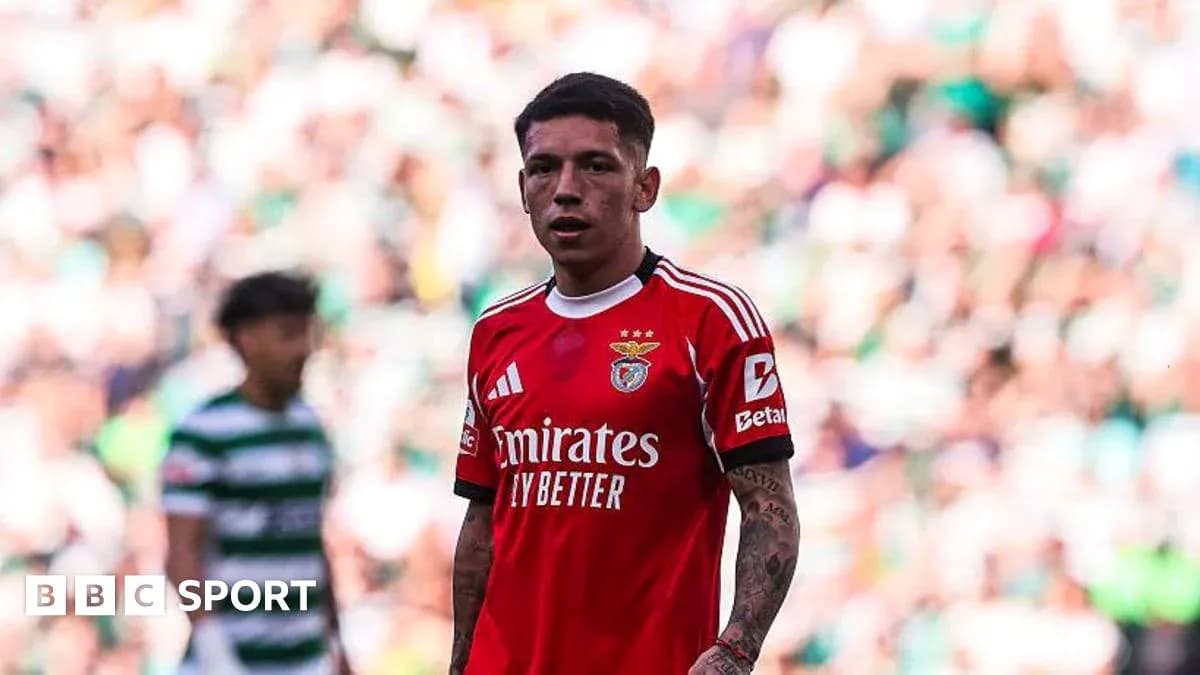 Benfica player on the field during match