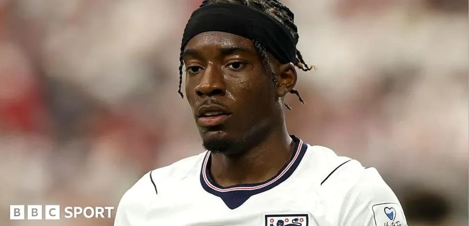 Player in England kit during a match