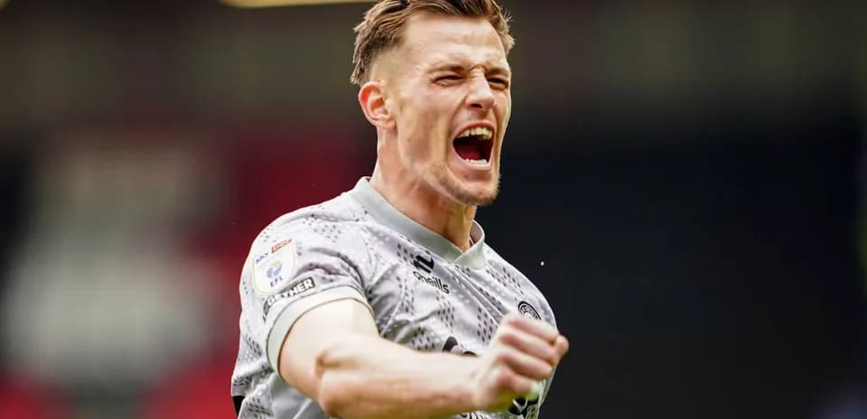 Player celebrating passionately during a match