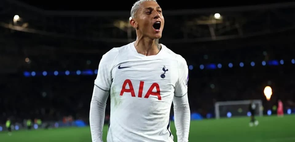 Player celebrating a goal on the pitch