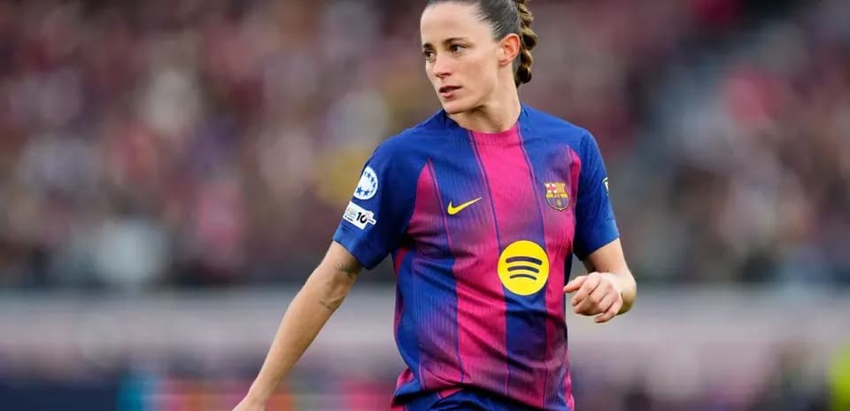 Player in Barcelona kit during match action
