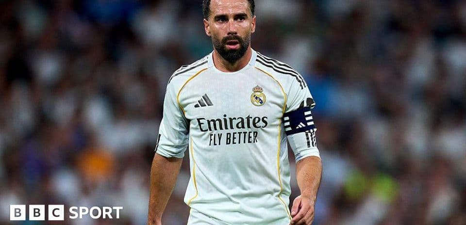 Player in Real Madrid jersey during match