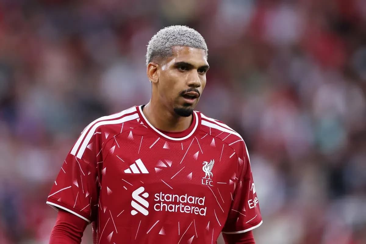 Liverpool player in red kit during match