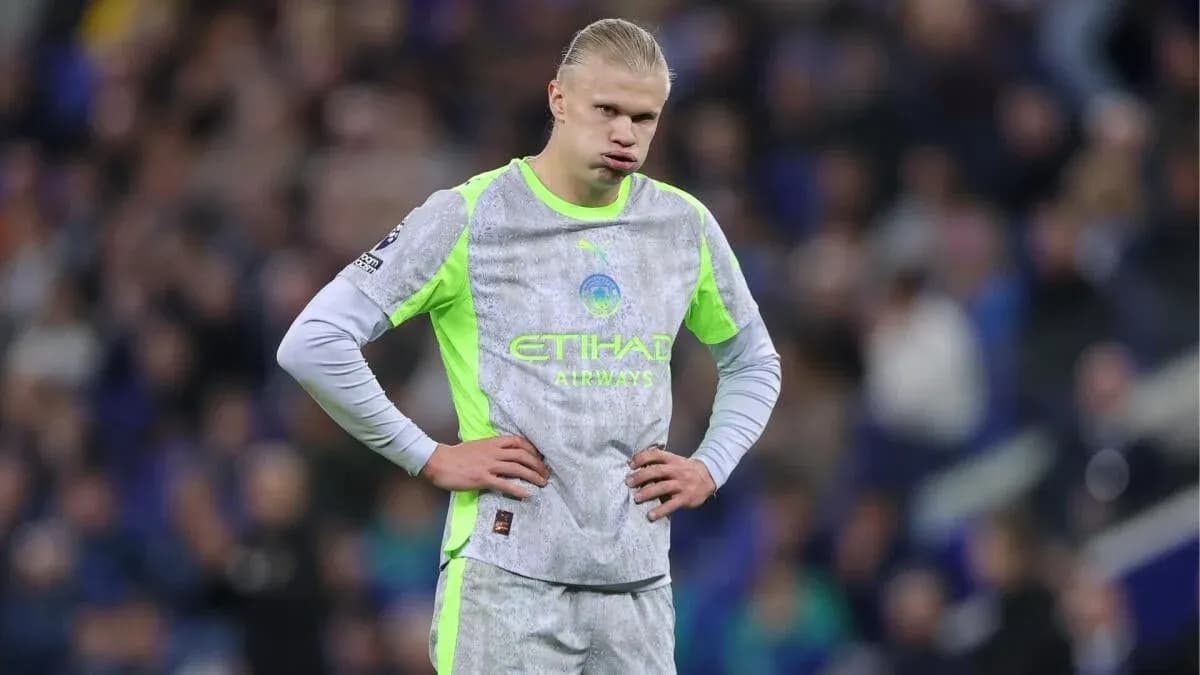 Player in Man City kit during match