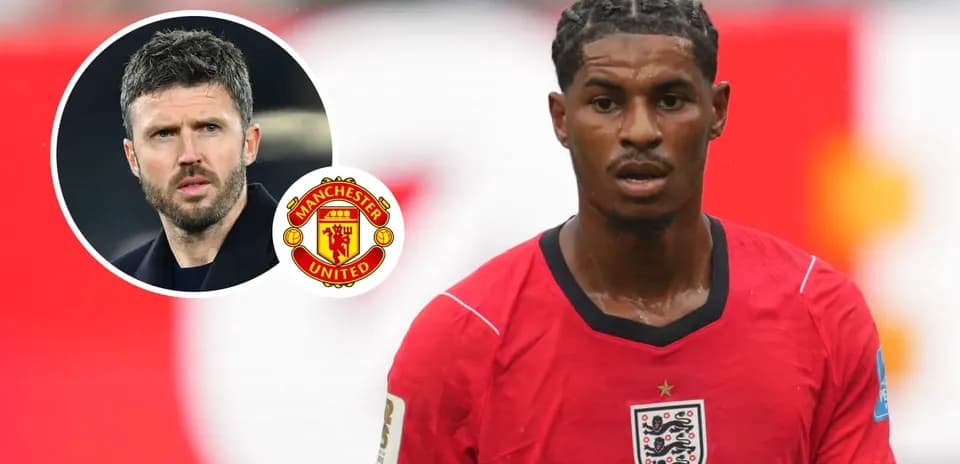 Marcus Rashford playing for England during match