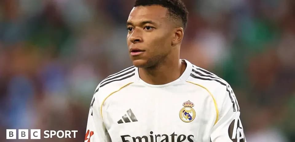 Player in Real Madrid kit during match