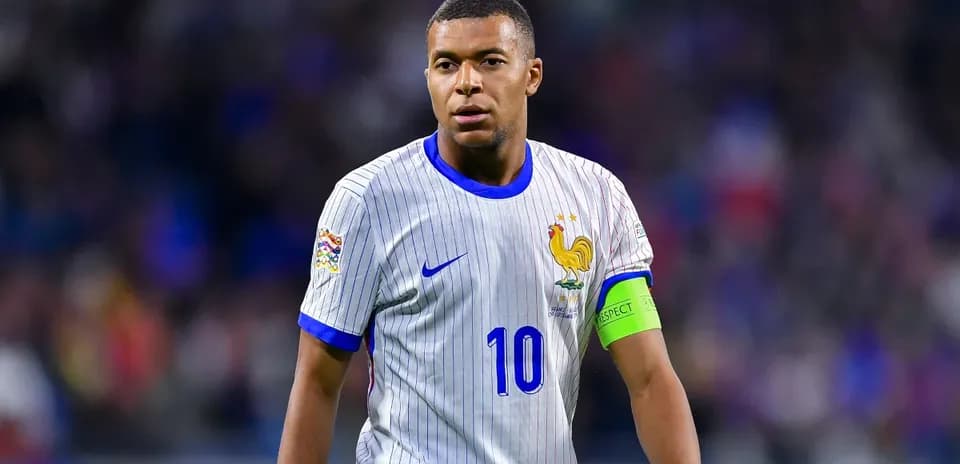 Player wearing France jersey during match