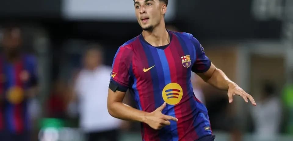 Player celebrating during a Barcelona match