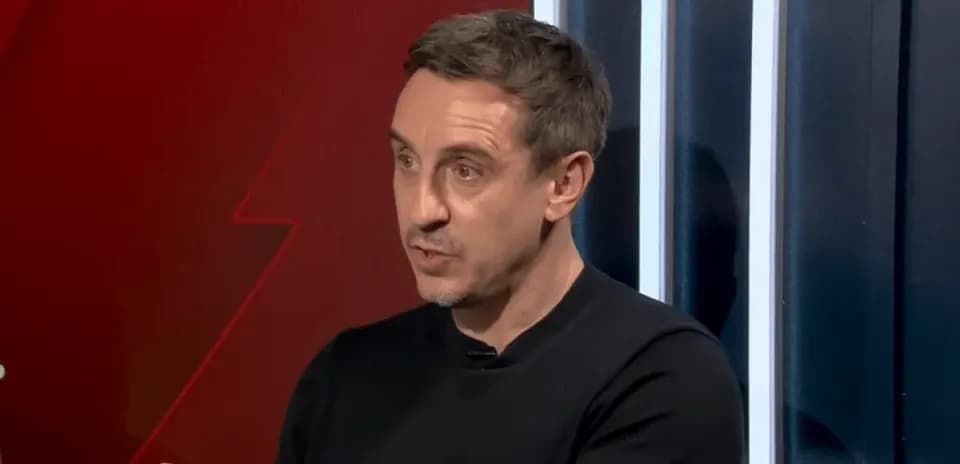 Analyst speaking during a sports broadcast segment