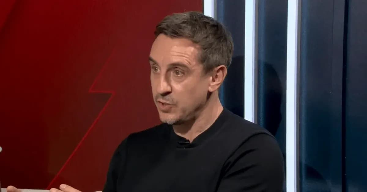 Analyst speaking during a sports broadcast segment