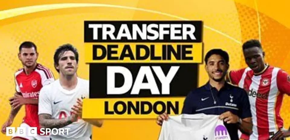 Players featured for Transfer Deadline Day in London