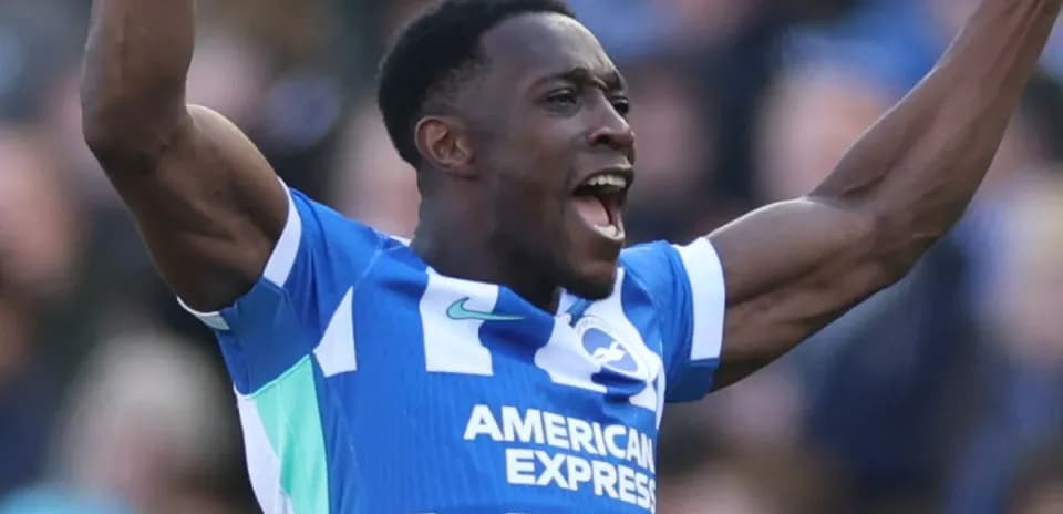 Player celebrating after scoring a goal