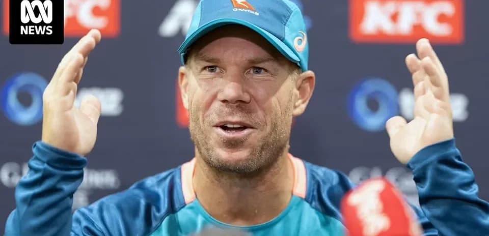 Player speaking at press conference with gestures