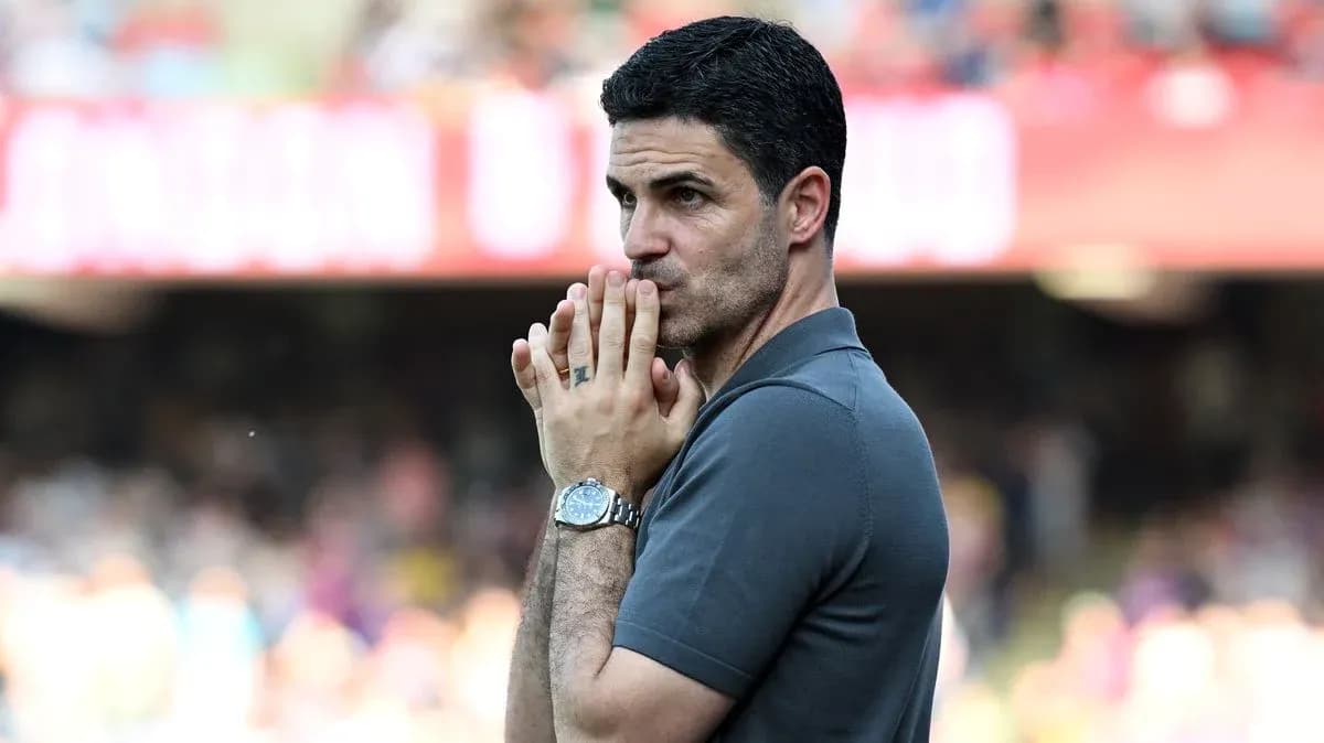 Manager observing the match from the sidelines
