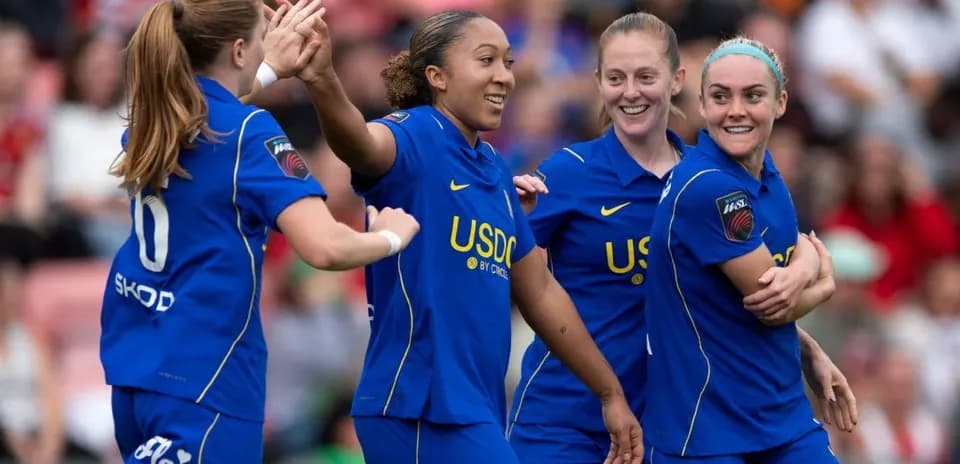 Chelsea Women celebrating a goal during match