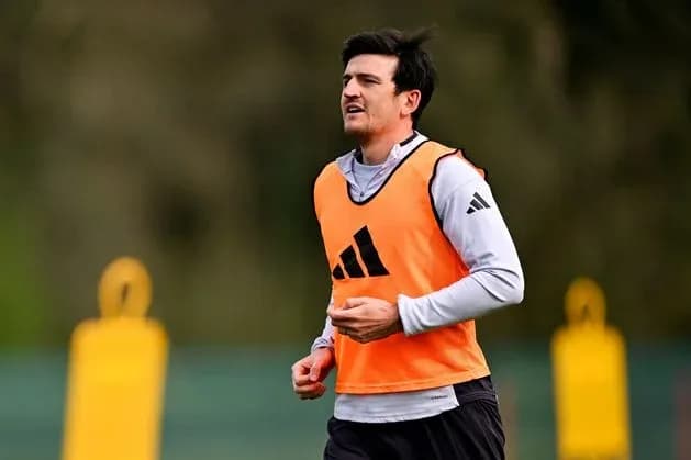 Player jogging during training session on pitch