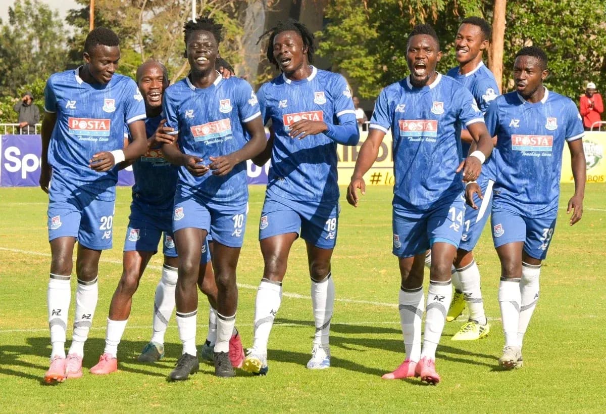 Posta Rangers FC celebrating a goal