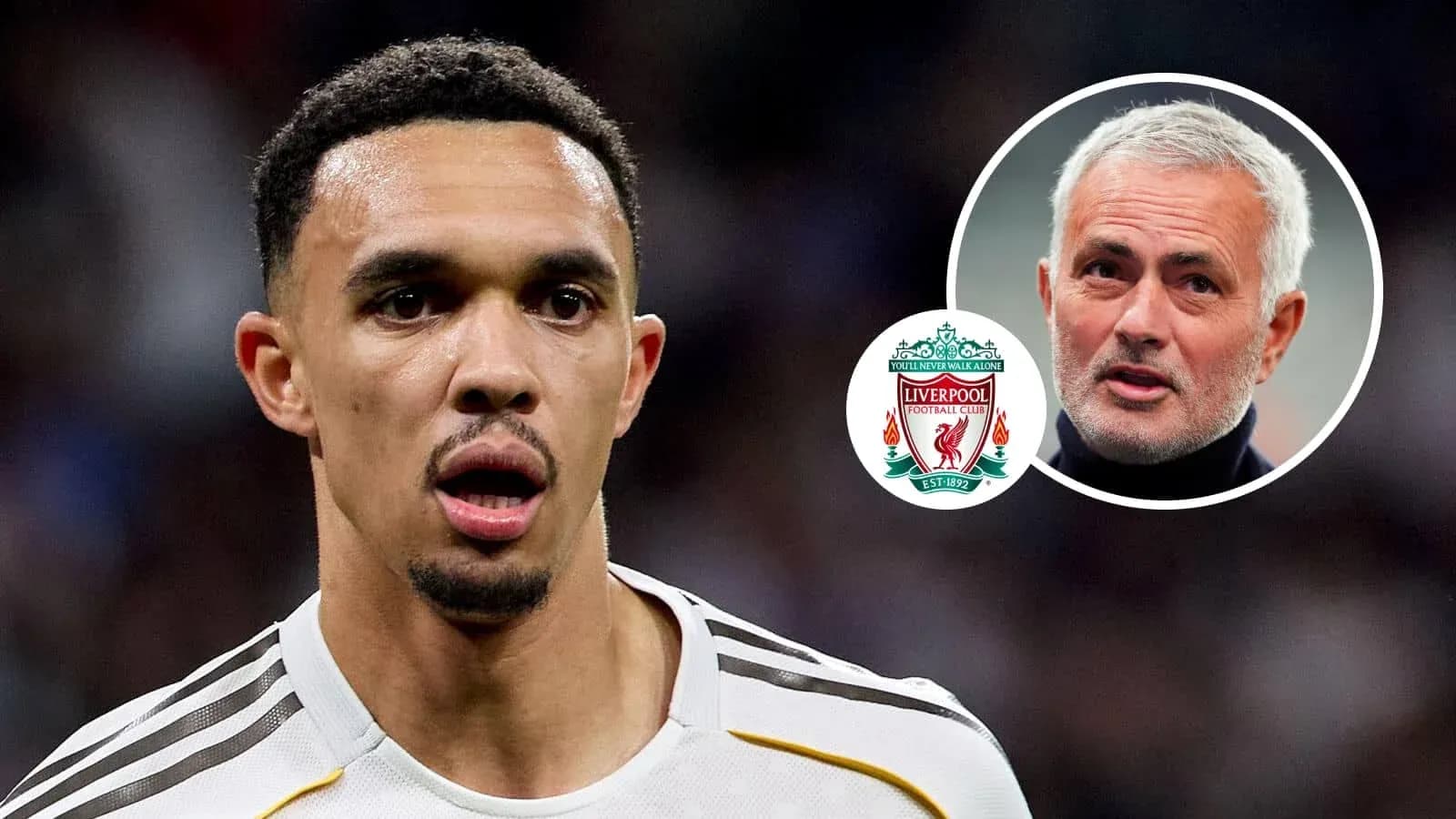 Trent Alexander-Arnold during a match with Liverpool